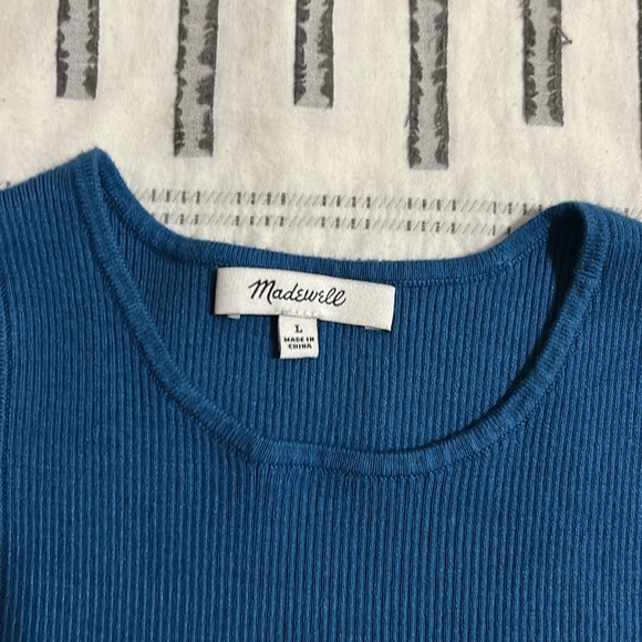 EUC Madewell Signature Knit Cutaway Sweater - Picture 2 of 4